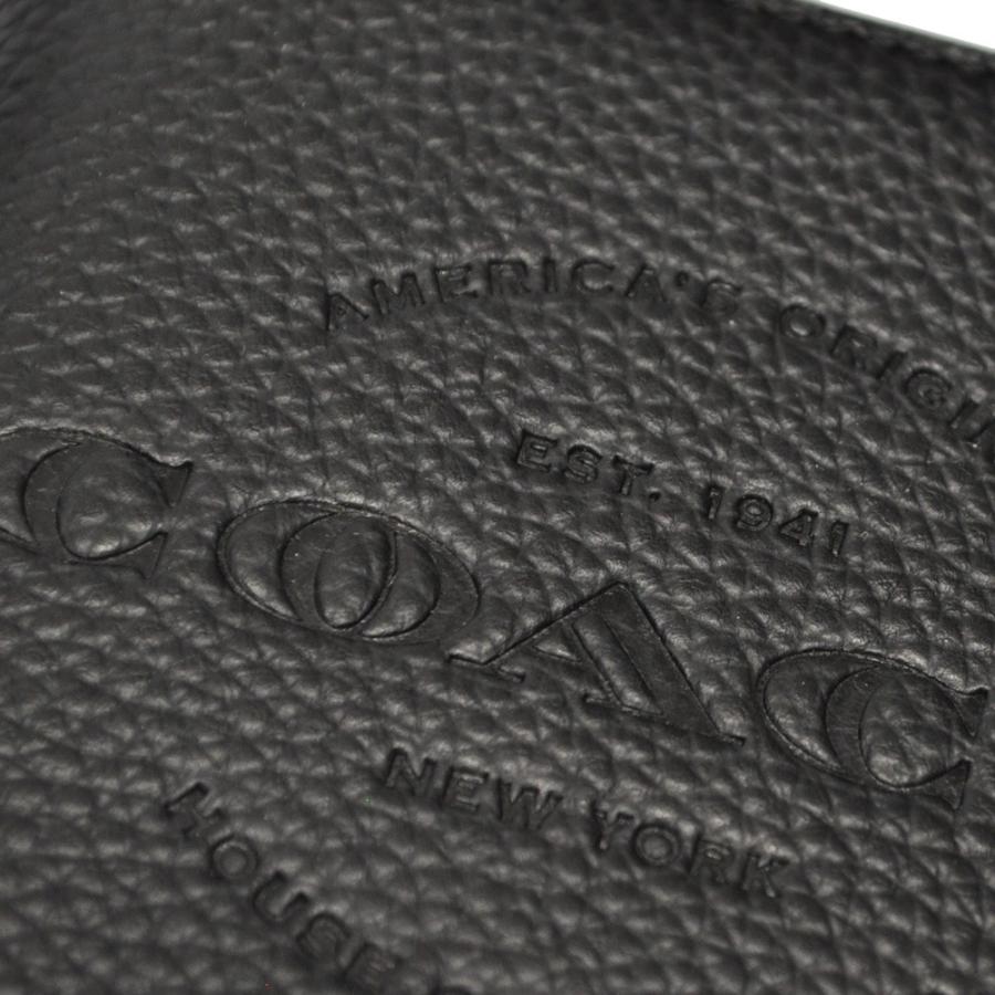 コーチ COACH折財布 メンズ F24647 BLK レザー COACH 【並行輸入品】 コーチ 財布 折財布 メンズ F24647 BLK