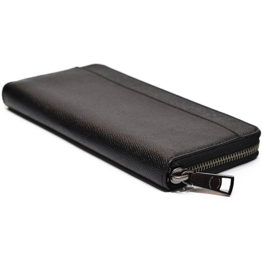 COACH コーチ 財布 長財布 メンズ 25607 F25607 BLK クロス COACH コーチ 財布 長財布 メンズ 25607 F25607 BLK クロス