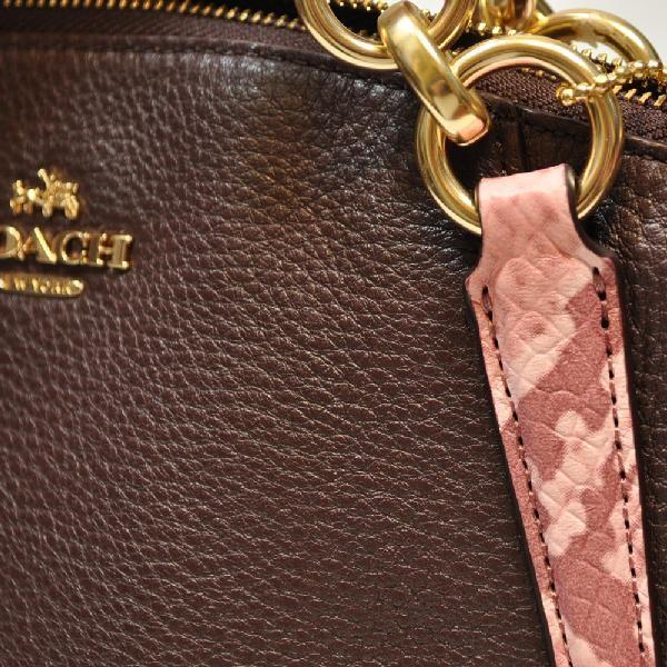 【並行輸入品】 コーチ COACH トート バッグ 斜め掛け F25979 IMFCG レザー エキゾチック ミックス スモール ケルシー サッチェル オックスブラ | COACH | 03