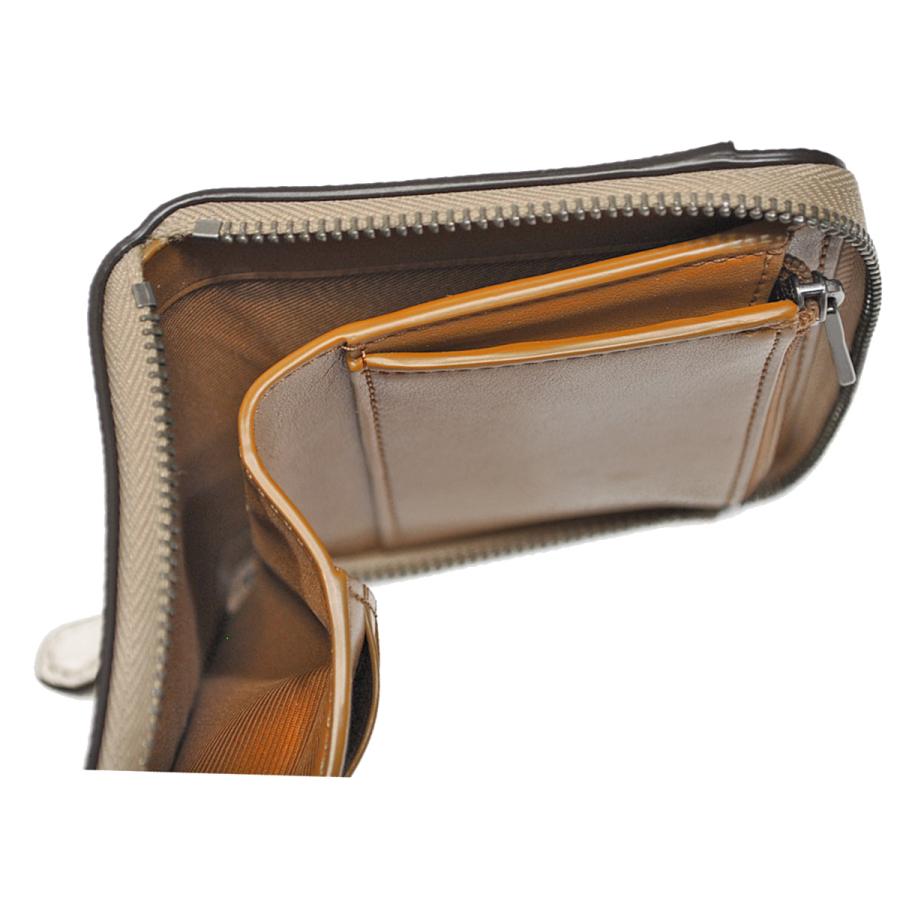 楽天 2652 メンズ ファスナー折財布 Coach コーチ アウトレット メンズ 折財布 ファスナー 2652 コーチ Qbotv ライトカーキ ウォレット アラウンド ジップ ミディアム シグネチャー Pvc コラボ グワン ユー Yu Guang 財布