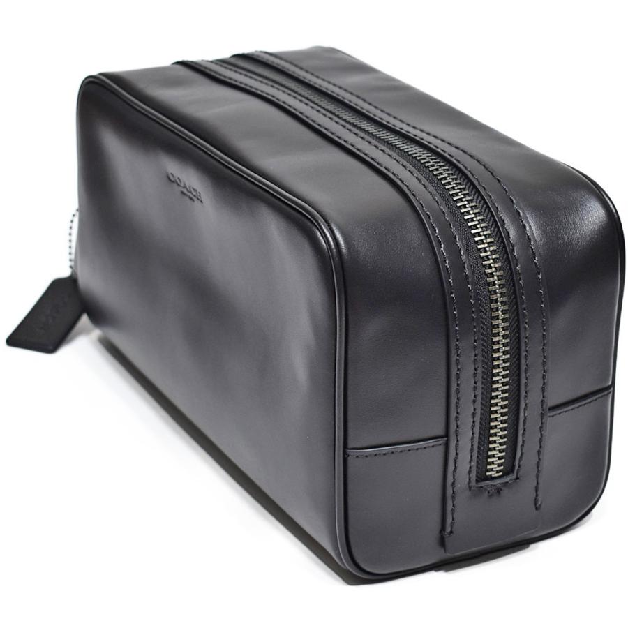 【並行輸入品】 コーチ セカンドバッグ メンズ ポーチ レザー バッグ アウトレット COACH 2836 QB/BK ラージ ブラック | COACH | 04