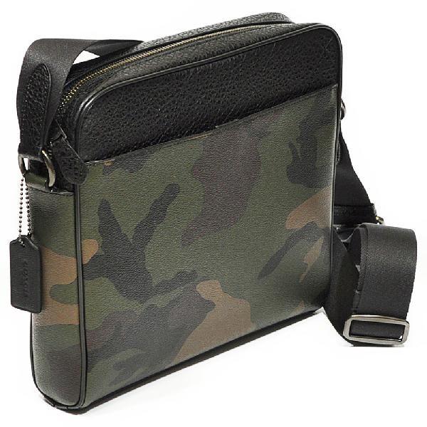 【並行輸入品】 訳あり コーチ COACH 斜め掛け ショルダー メンズ F28456 QBMI5 PVC シグネチャー カメラ バッグ チャコール/ブラック | COACH | 03