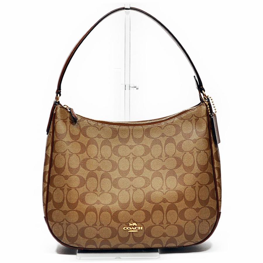 COACH コーチ F29209 IME74 PVC シグネチャー ジップ ショルダー  