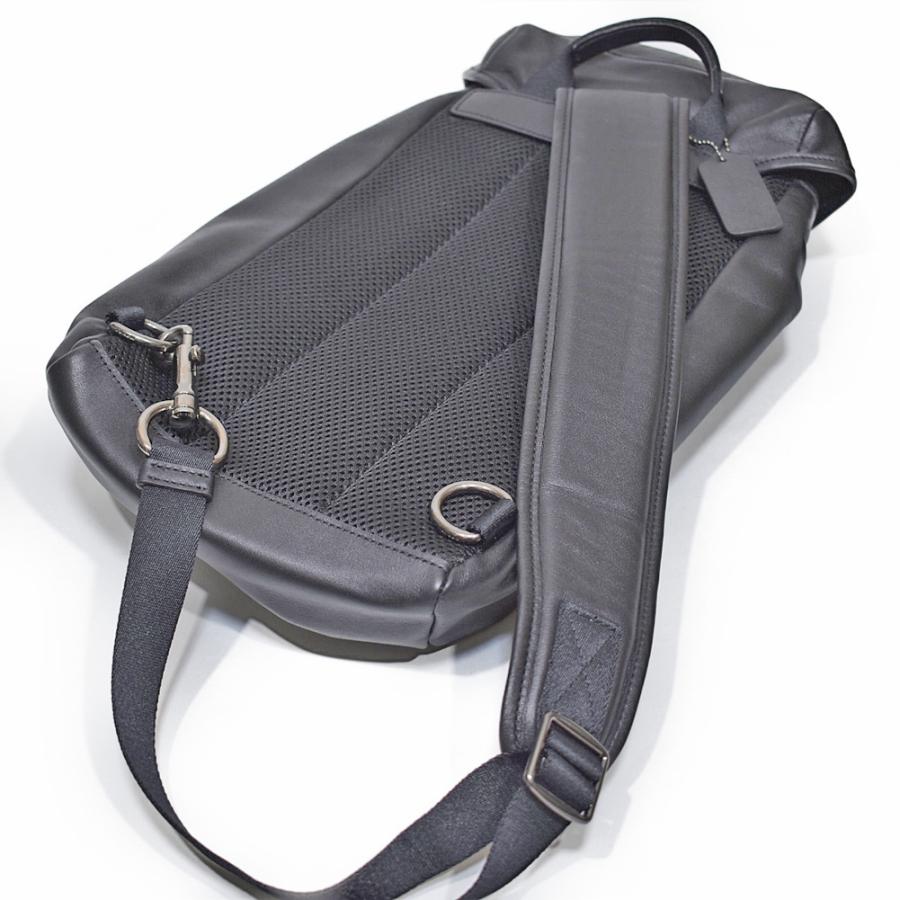 【並行輸入品】 コーチ COACH ショルダー ボディー バッグ 2943 QB/BK レンジャー レザー スリングパック ブラック | COACH | 03