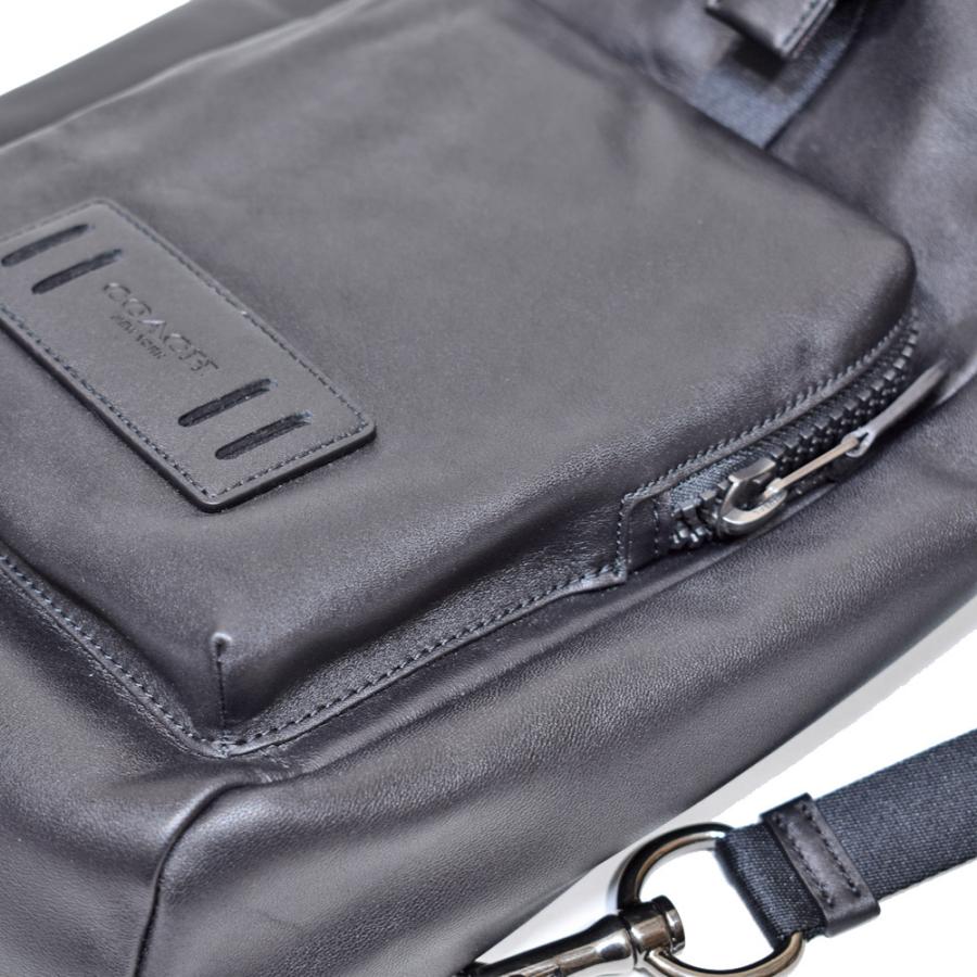 【並行輸入品】 コーチ COACH ショルダー ボディー バッグ 2943 QB/BK レンジャー レザー スリングパック ブラック | COACH | 06