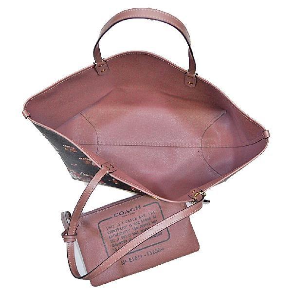 COACH コーチ トート バッグ F32084 IMBMC PVC シグネチャー ブーケ  