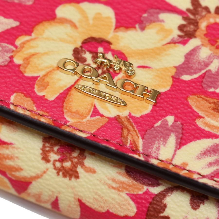 COACH 花柄 二つ折り財布 並行輸入品:アウトレット品 COACH（コーチ） 【並行輸入品】 財布 折財布 3509 IMPMC デイジー 花