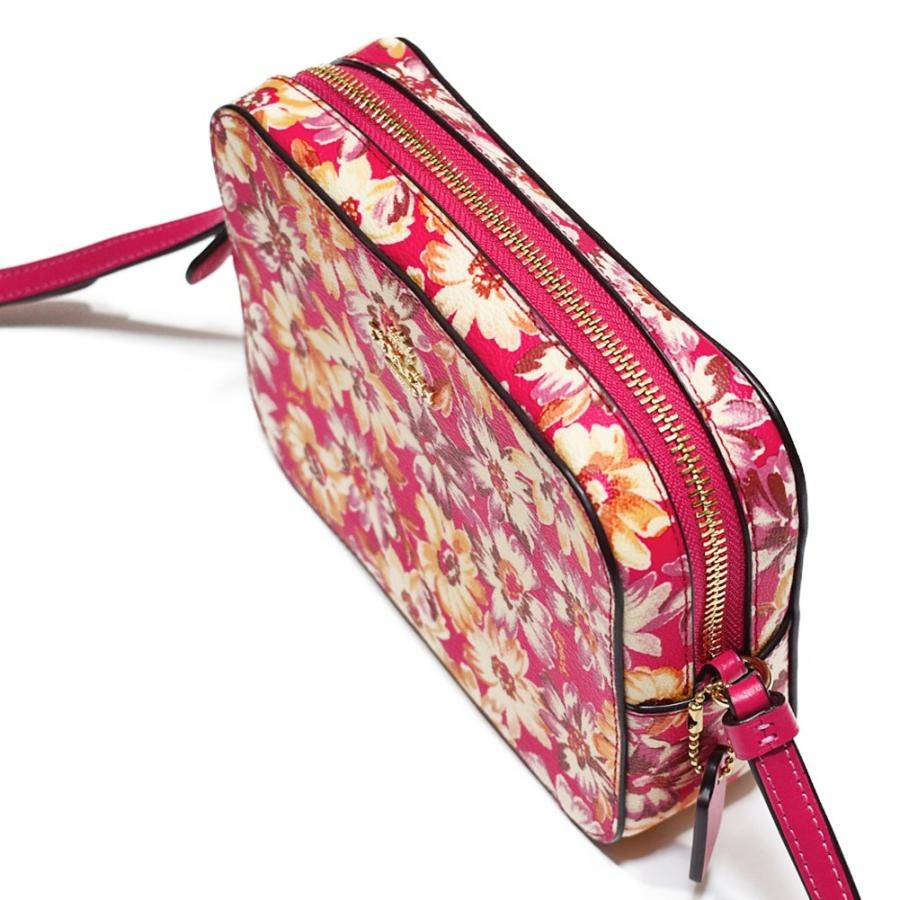 コーチ COACH 斜め掛け ショルダー バッグ ポシェット 3572 IMPMC デイジー 花柄 プリント ミニ カメラバッグ ピンクマルチ | COACH | 05