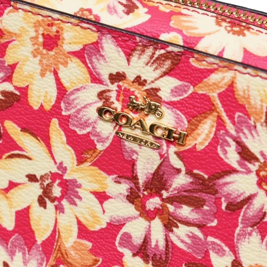 コーチ COACH 斜め掛け ショルダー バッグ ポシェット 3572 IMPMC デイジー 花柄 プリント ミニ カメラバッグ ピンクマルチ | COACH | 07