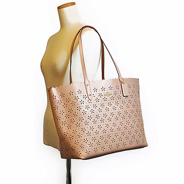 COACH コーチ トート バッグ F37650 IMF99 レーザー カット シティー 