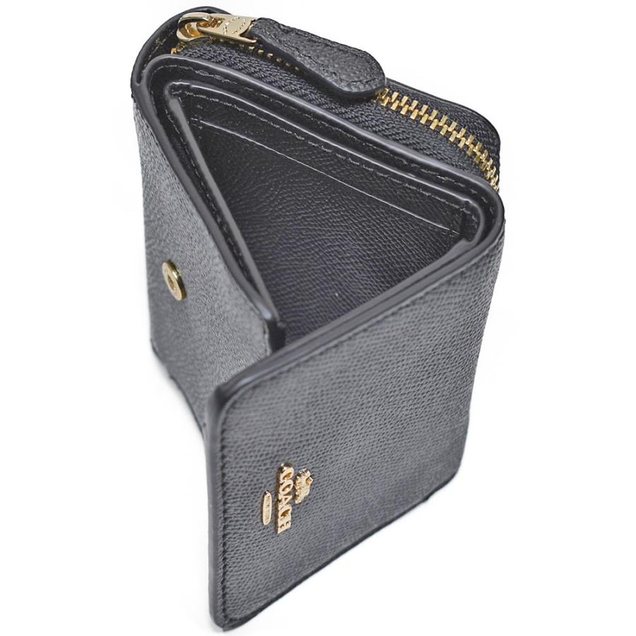 COACH（コーチ） 【並行輸入品】 財布 折財布 F37968 IMBLK レザー 3
