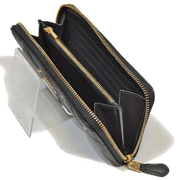  長財布 ブラック キルティング COACH（コーチ） 【並行輸入品】 財布 長財布 F39099 IMBLK スタッズ