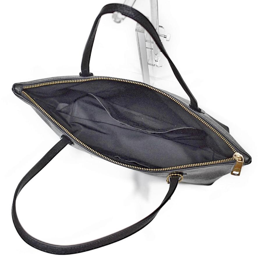 【並行輸入品】 コーチ トート バッグ COACH 4454 F4454 IMBLK クロスグレイン レザー ジップ トート ブラック | COACH | 04