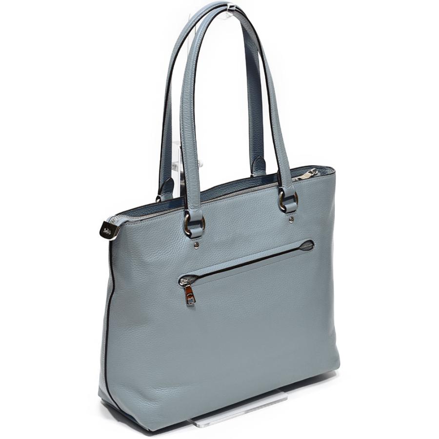 【並行輸入品】 コーチ トート バッグ COACH F48637 SV/CF ペブルド レザー ベイ トート コーンフラワー | COACH | 03