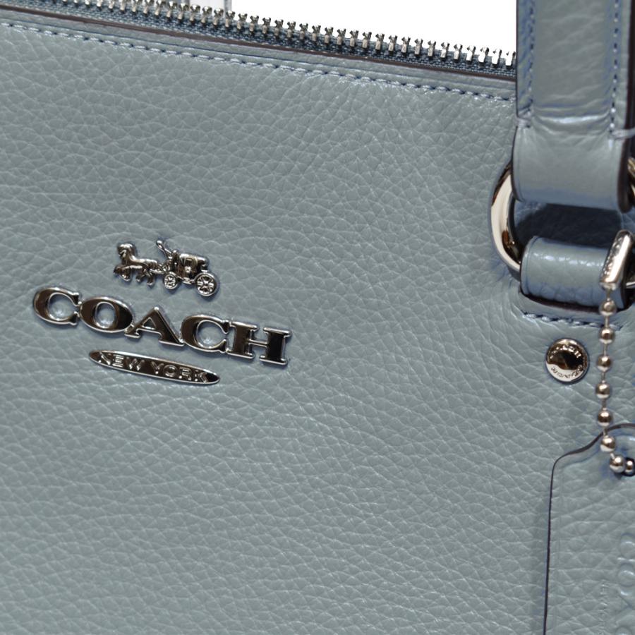 【並行輸入品】 コーチ トート バッグ COACH F48637 SV/CF ペブルド レザー ベイ トート コーンフラワー | COACH | 05