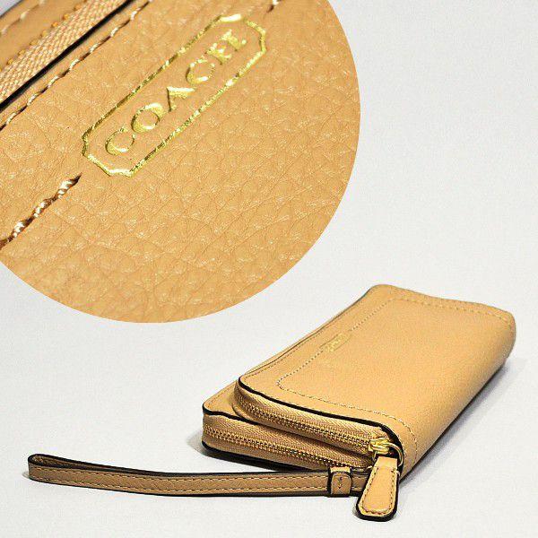【並行輸入品】 コーチ 財布 長財布 COACH F49157 パーク レザー ダブルジップ アコーディオン ジップアラウンド 長財布 B4/SN サンド | COACH | 01