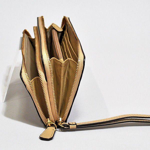 【並行輸入品】 コーチ 財布 長財布 COACH F49157 パーク レザー ダブルジップ アコーディオン ジップアラウンド 長財布 B4/SN サンド | COACH | 04