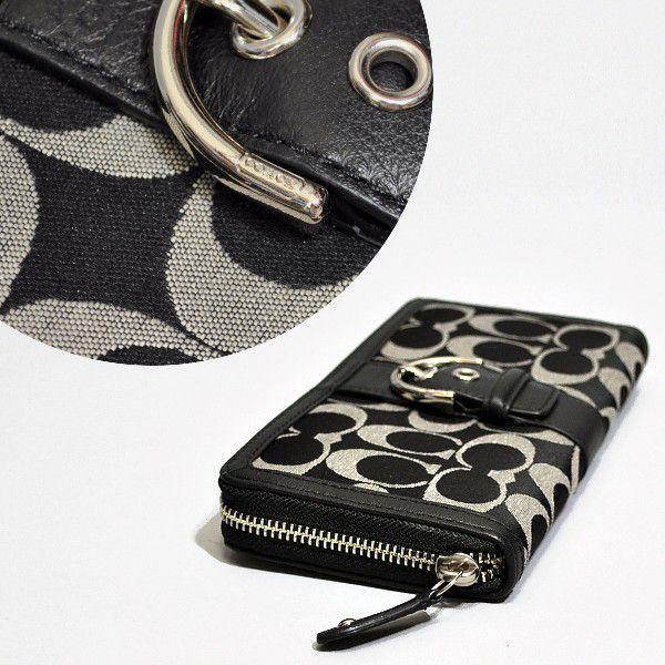 COACH　ショルダーウォレット　長財布 COACH（コーチ） ショルダーウォレット 長財布 シグネチャー