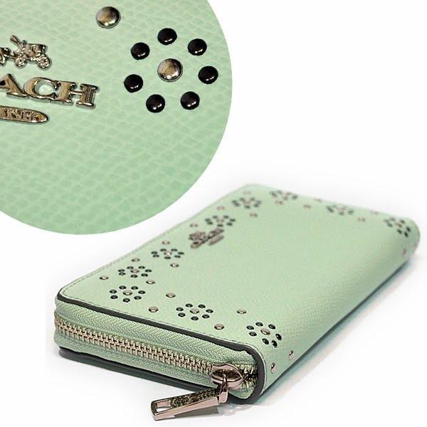 COACH（コーチ） 【並行輸入品】 財布 長財布 F53636 SVELQ ボーダー 