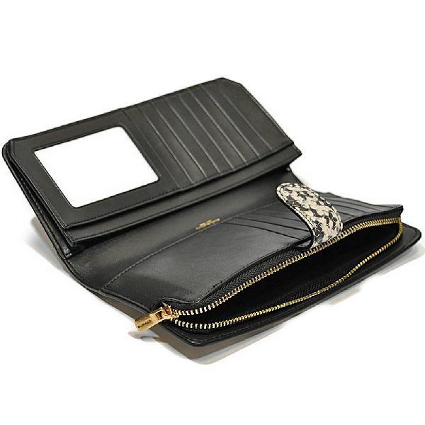 COACH コーチ 財布 長財布 F53684 LIBLK エキゾチック パイソン COACH コーチ 財布 長財布 F53684 LIBLK エキゾチック パイソン