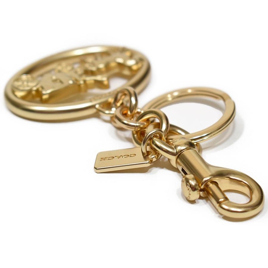 【並行輸入品】 コーチ COACH キーホルダー 5397 GLD ホース アンド キャリッジ バッグ チャーム ゴールド GOLD | COACH | 02
