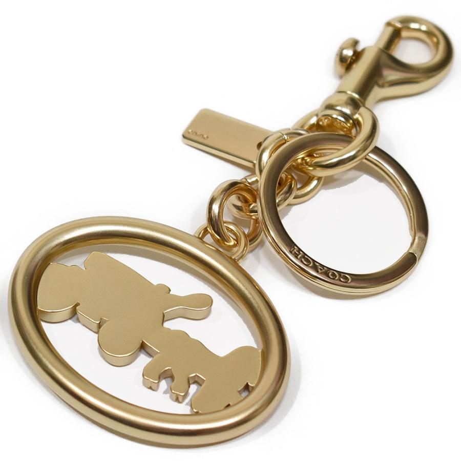 【並行輸入品】 コーチ COACH キーホルダー 5397 GLD ホース アンド キャリッジ バッグ チャーム ゴールド GOLD | COACH | 03