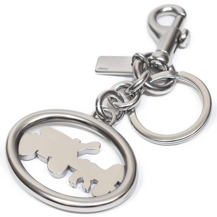 【並行輸入品】 コーチ COACH キーホルダー 5397 SV ホース アンド キャリッジ バッグ チャーム シルバー SLV SILVER | COACH | 03