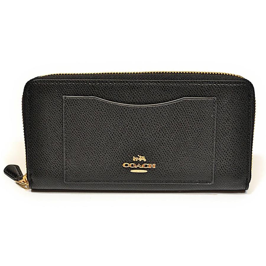 COACH 国内発送 コーチ 財布 長財布 F54007 IMBLK クロス
