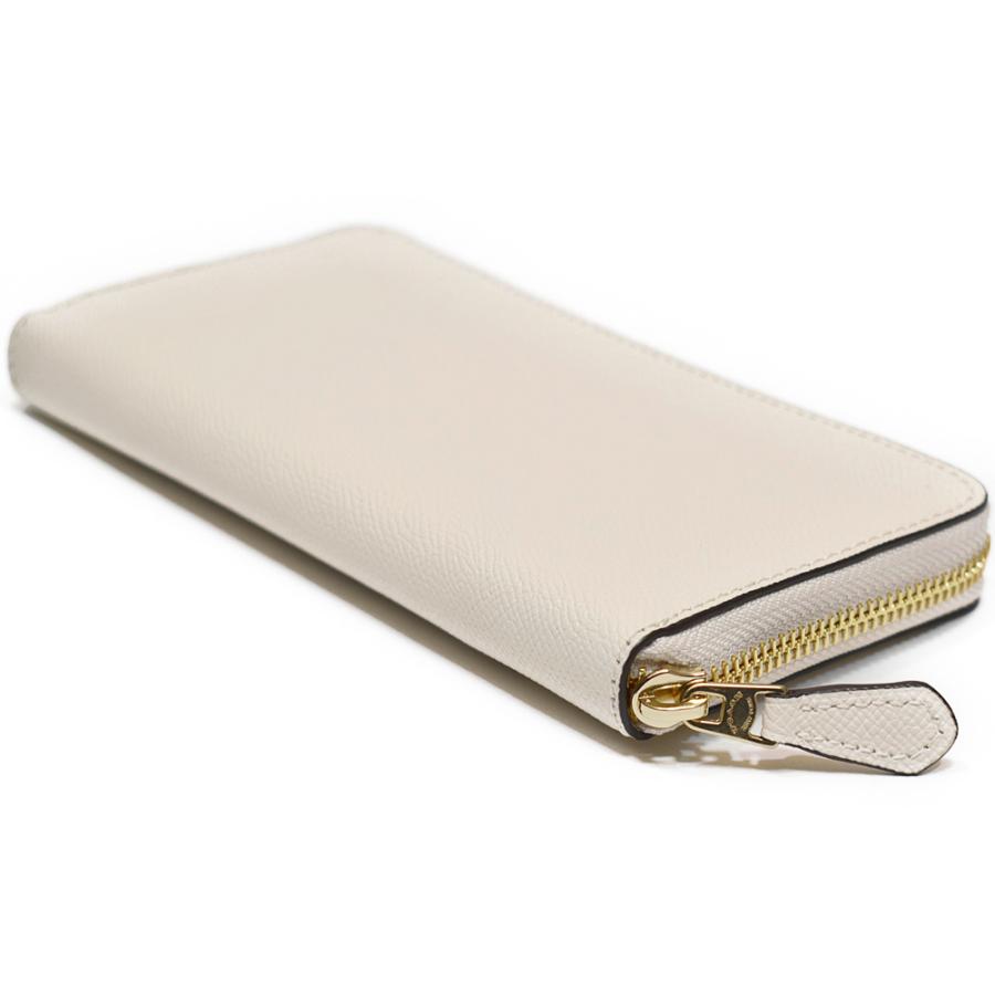 【並行輸入品】 コーチ COACH 財布 長財布 F54007 IMCHK クロスグレイン レザー アコーディオン ジップアラウンド チョーク | COACH | 01