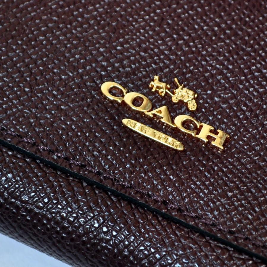 【並行輸入品】 コーチ COACH 財布 長財布 F54007 IML7C クロスグレイン レザー アコーディオン ジップアラウンド オックスブラッド | COACH | 02