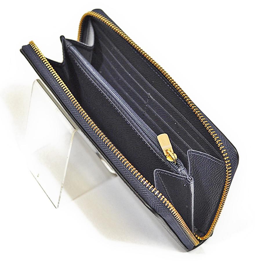 【並行輸入品】 コーチ COACH 財布 長財布 F54007 IMMID 濃紺 クロスグレイン レザー アコーディオン ジップアラウンド ミッドナイト | COACH | 05