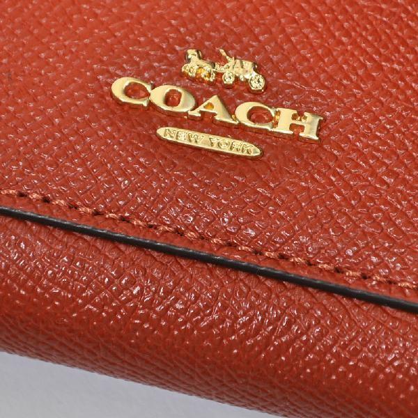 【並行輸入品】 コーチ COACH 財布 長財布 F54007 IMMNG クロスグレイン レザー アコーディオン ジップアラウンド テラコッタ | COACH | 02