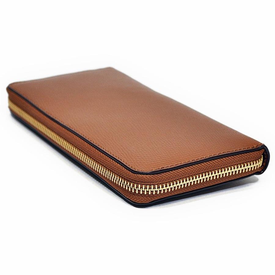 【並行輸入品】 コーチ COACH 財布 長財布 F54007 IMSAD クロスグレイン レザー アコーディオン ジップアラウンド サドル | COACH | 02