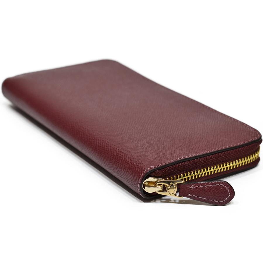 【並行輸入品】 コーチ COACH 財布 長財布 F54007 IMWIN クロスグレイン レザー アコーディオン ジップアラウンド ワイン | COACH | 01