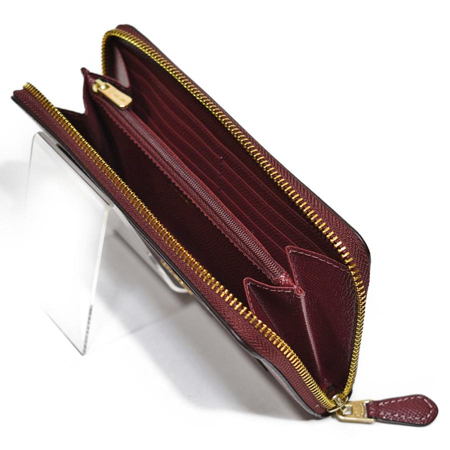 【並行輸入品】 コーチ COACH 財布 長財布 F54007 IMWIN クロスグレイン レザー アコーディオン ジップアラウンド ワイン | COACH | 02