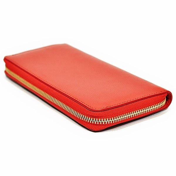 【並行輸入品】 コーチ COACH 財布 長財布 F54007 IMWM3 クロスグレイン レザー アコーディオン ジップアラウンド ウォーターメロンオレンジ | COACH | 02