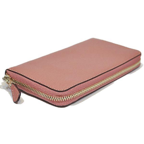 【並行輸入品】 コーチ COACH 財布 長財布 F54007 SV/DZ クロスグレイン レザー アコーディオン ジップアラウンド ダスティローズ | COACH | 01