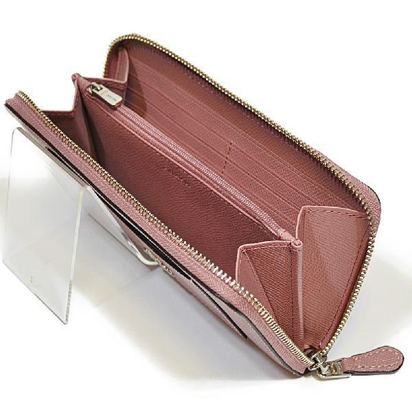 【並行輸入品】 コーチ COACH 財布 長財布 F54007 SV/DZ クロスグレイン レザー アコーディオン ジップアラウンド ダスティローズ | COACH | 02