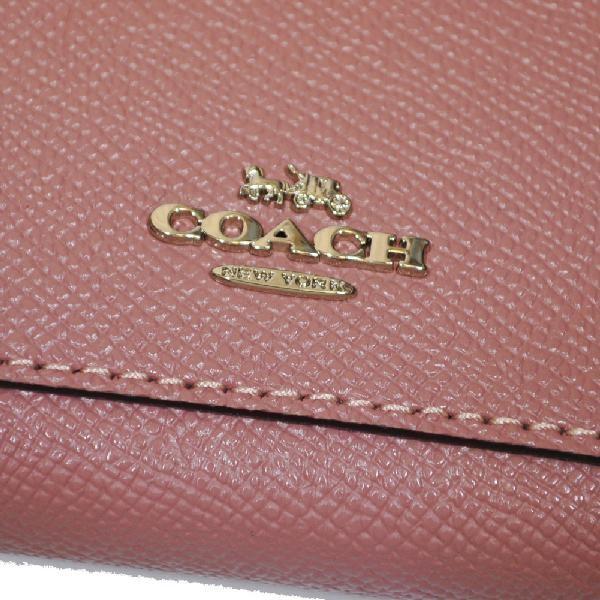 【並行輸入品】 コーチ COACH 財布 長財布 F54007 SV/DZ クロスグレイン レザー アコーディオン ジップアラウンド ダスティローズ | COACH | 03