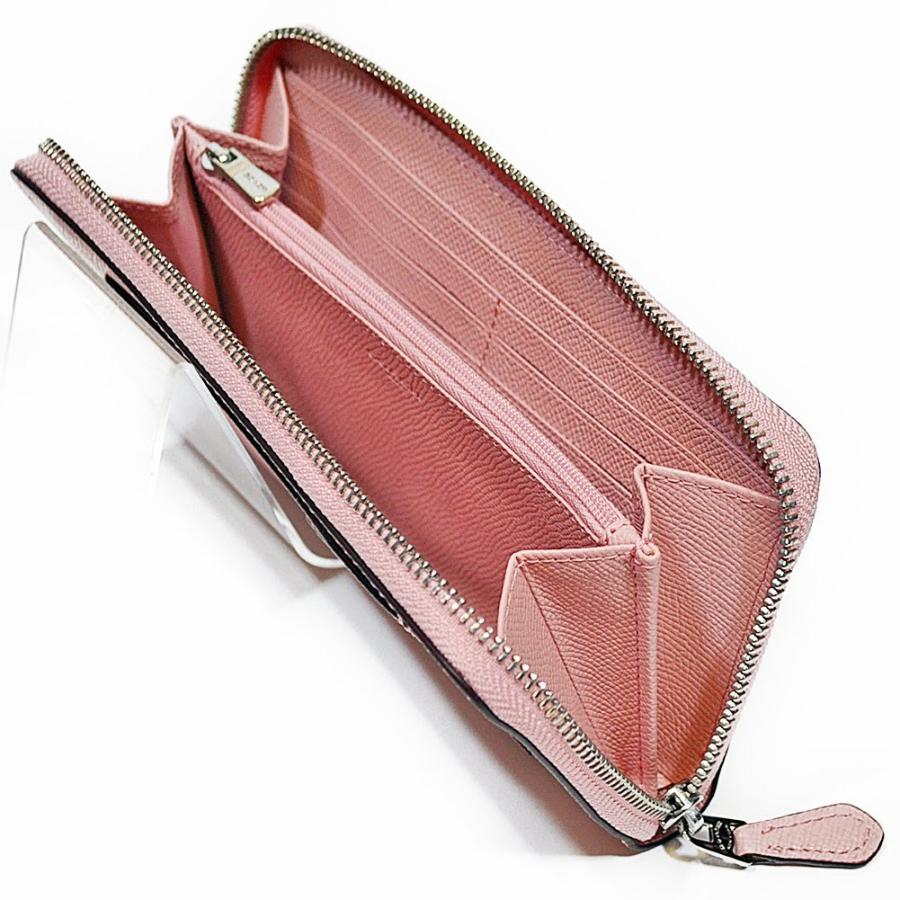 【並行輸入品】 訳あり コーチ COACH 財布 長財布 F54007 SVEZM クロスグレイン レザー アコーディオン ジップアラウンド ブラッシュ | COACH | 01