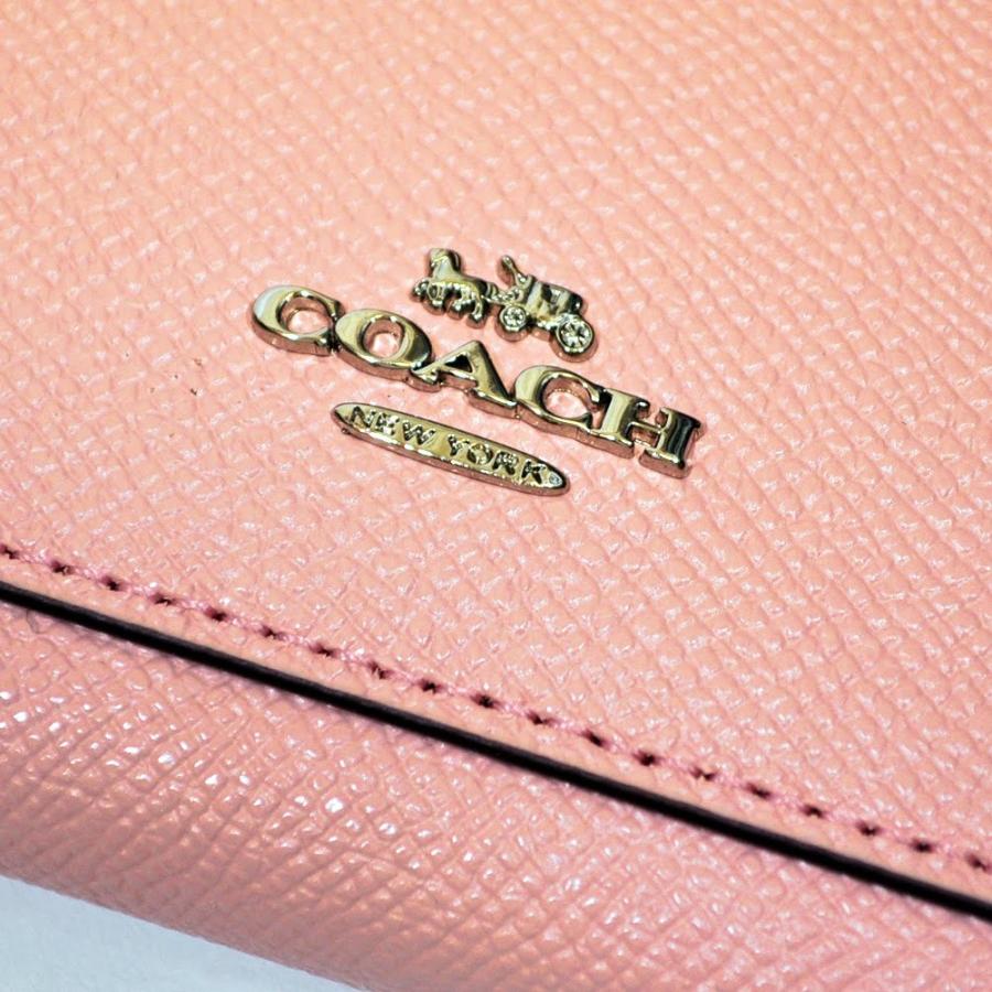 【並行輸入品】 訳あり コーチ COACH 財布 長財布 F54007 SVEZM クロスグレイン レザー アコーディオン ジップアラウンド ブラッシュ | COACH | 02