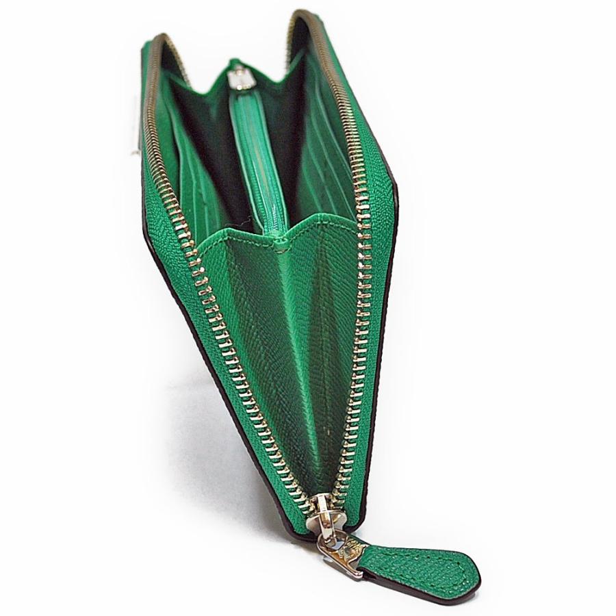 【並行輸入品】 コーチ COACH 財布 長財布 F54007 SV/LE クロスグレイン レザー アコーディオン ジップアラウンド リーフ | COACH | 04