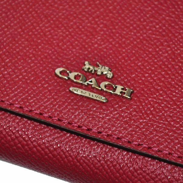 【並行輸入品】 コーチ COACH 財布 長財布 F54007 SVPGB クロスグレイン レザー アコーディオン ジップアラウンド ダークフューシャ | COACH | 03