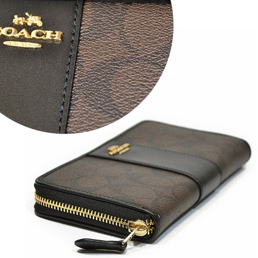新品未使用品コーチ長財布 ✨新品未使用✨新作 COACH 長財布 ブラック Cロゴ ユニセックス