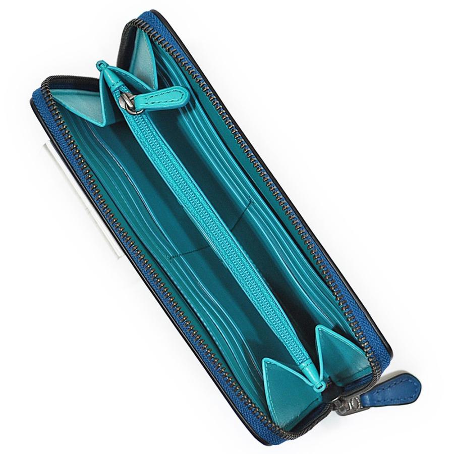 Coach デニムとレザー財布 COACH】コーチ 財布 デニム レザー シグネチャー ロゴ