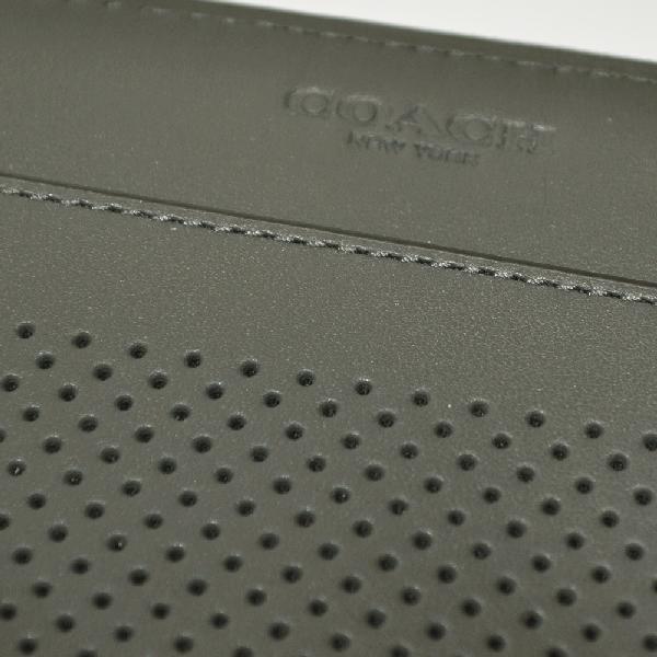 【並行輸入品】 コーチ COACH 財布 長財布 メンズ F58104 FDN パーフォレイテッド レザー アコーディオン ジップアラウンド ファスナー グラファイ | COACH | 02