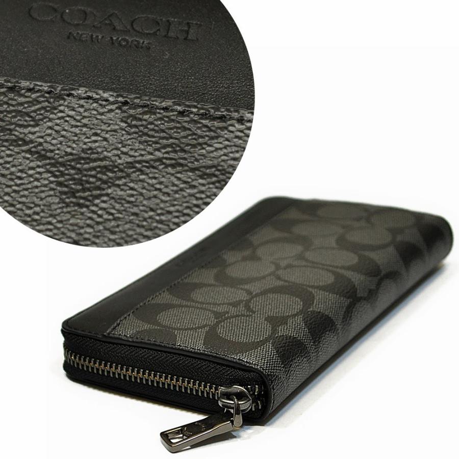 COACH コーチ ブラックレザー 長財布 黒 メンズ 財布 楽天市場】コーチ 長財布 財布 メンズ レディース ラウンド