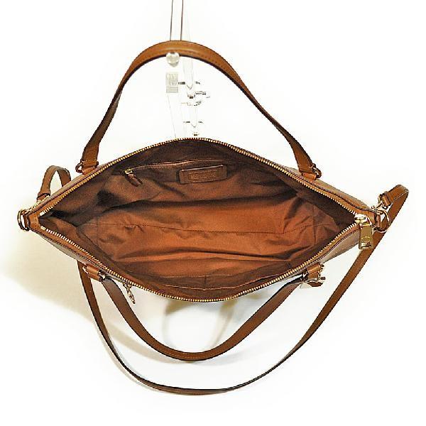 【並行輸入品】 コーチ COACH トート バッグ 斜め掛け F58286 IMBDX PVC シグネチャー テイラー トート カーキ/サドル | COACH | 05