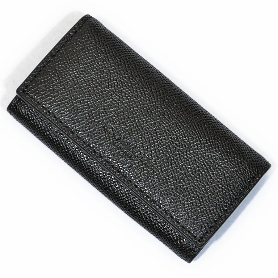 【並行輸入品】 コーチ 財布 キーケース COACH F59107 BLK 4リングス クロスグレイン レザー キーケース ブラック | COACH