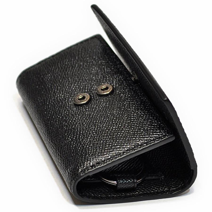【並行輸入品】 コーチ 財布 キーケース COACH F59107 BLK 4リングス クロスグレイン レザー キーケース ブラック | COACH | 03